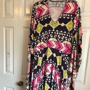 Agnes & Dora Curie midi dress with POCKETS